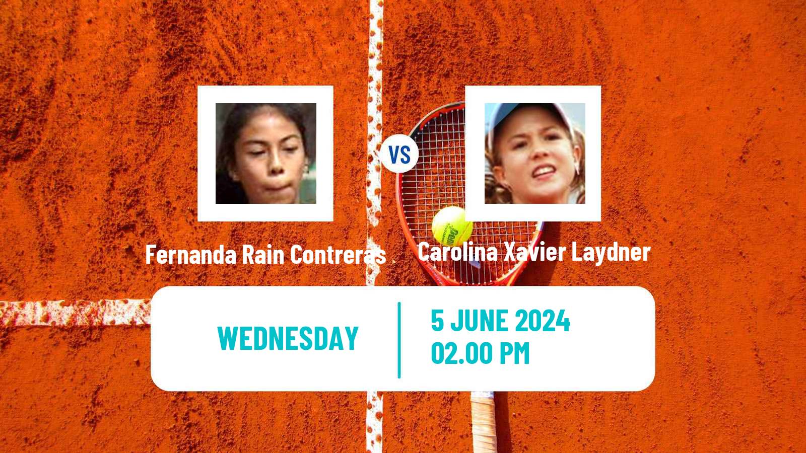 Tennis ITF W15 Maringa Women Fernanda Rain Contreras - Carolina Xavier Laydner