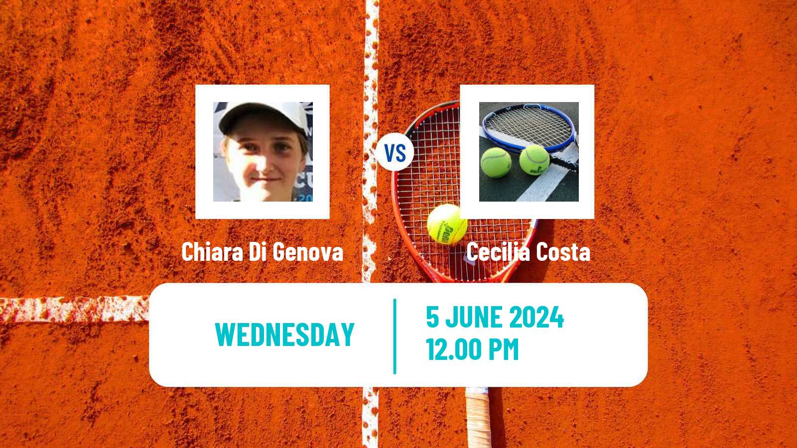 Tennis ITF W15 Maringa Women Chiara Di Genova - Cecilia Costa