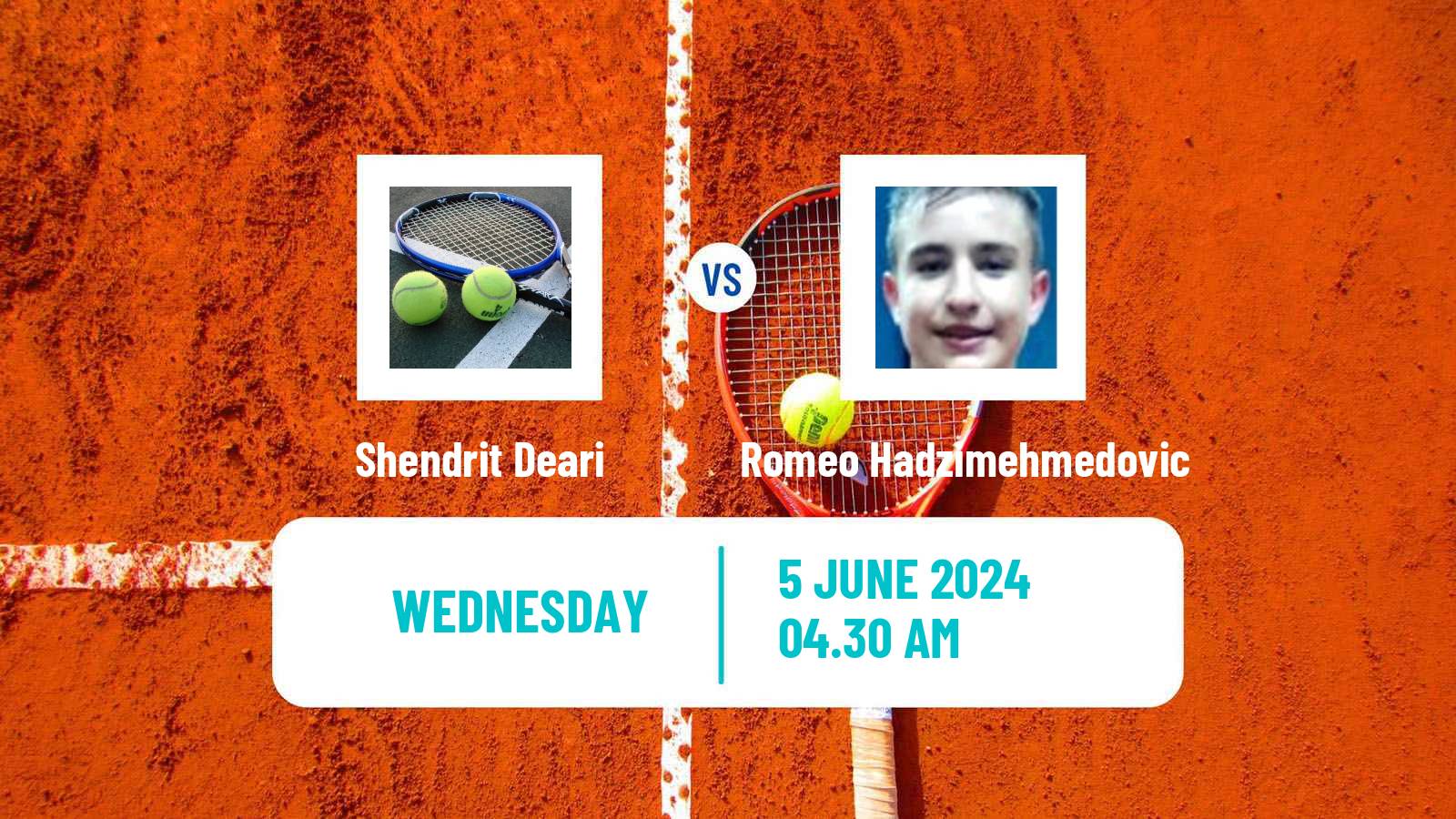 Tennis ITF M25 Kursumlijska Banja 2 Men Shendrit Deari - Romeo Hadzimehmedovic