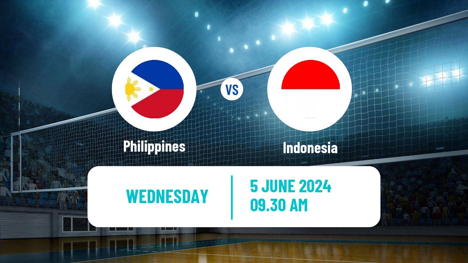 Volleyball AVC Challenge Cup Volleyball Philippines - Indonesia