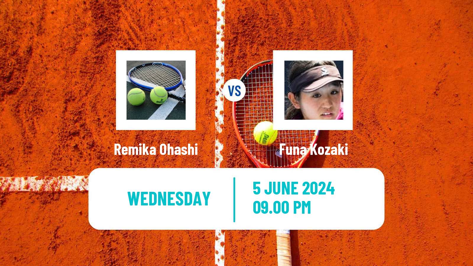 Tennis ITF W15 Kawaguchi Women Remika Ohashi - Funa Kozaki