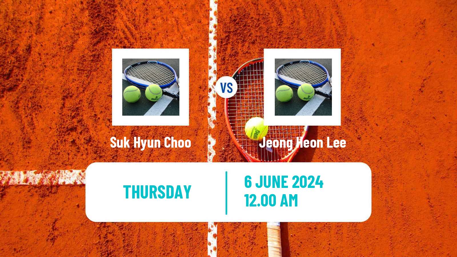 Tennis ITF M15 Daegu Men Suk Hyun Choo - Jeong Heon Lee