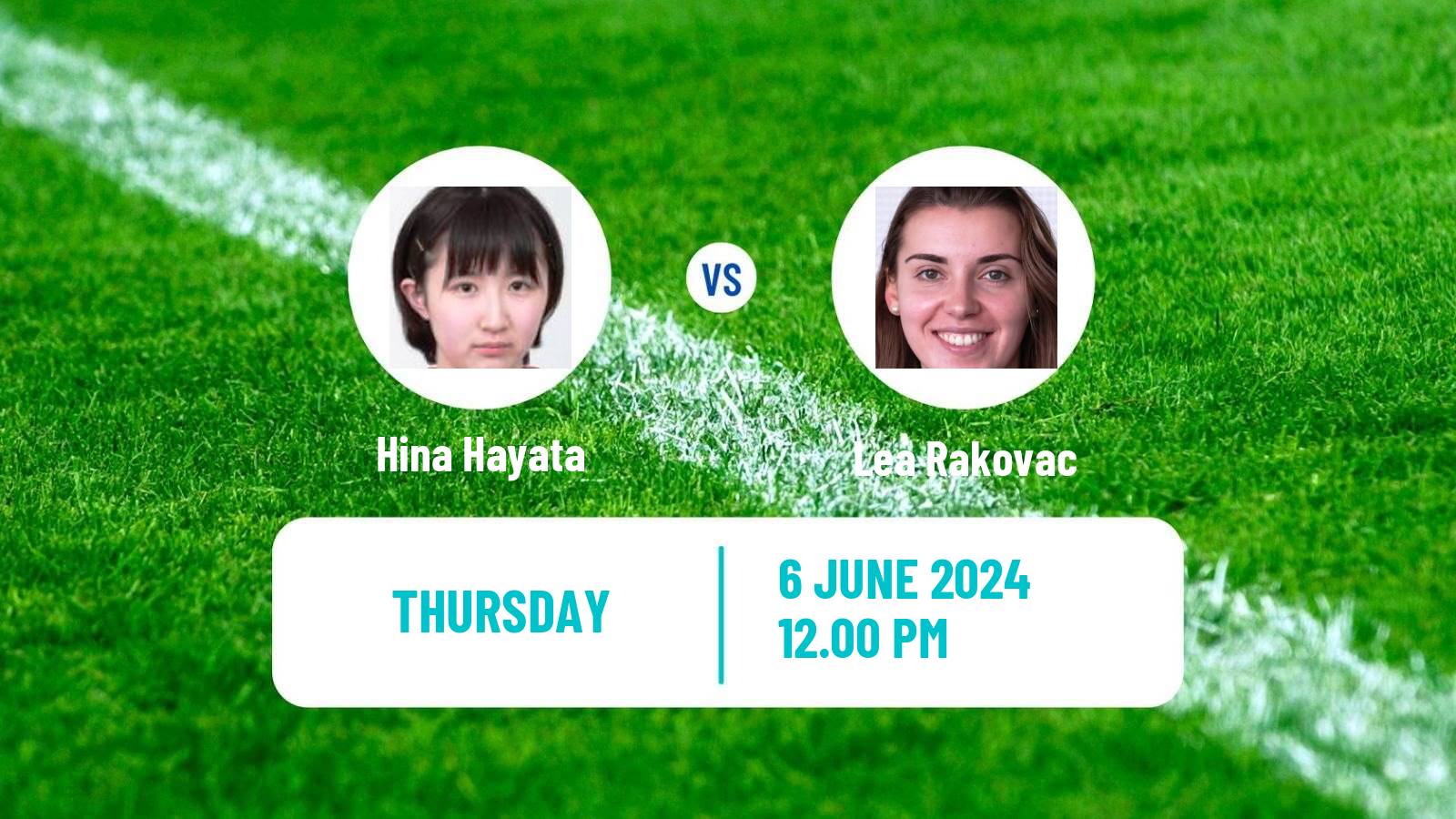 Table tennis Wtt Contender Zagreb Women Hina Hayata - Lea Rakovac