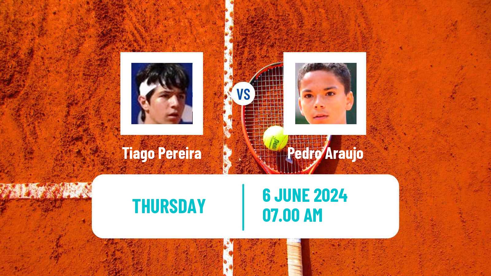 Tennis ITF M25 Setubal Men Tiago Pereira - Pedro Araujo