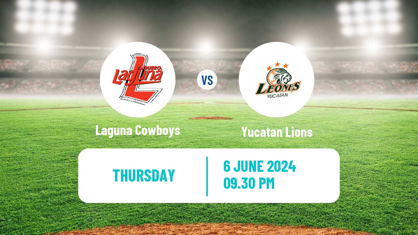 Baseball LMB Algodoneros de Unión Laguna - Yucatan Lions