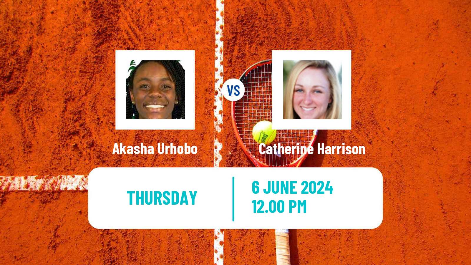Tennis ITF W75 Sumter Sc Women Akasha Urhobo - Catherine Harrison