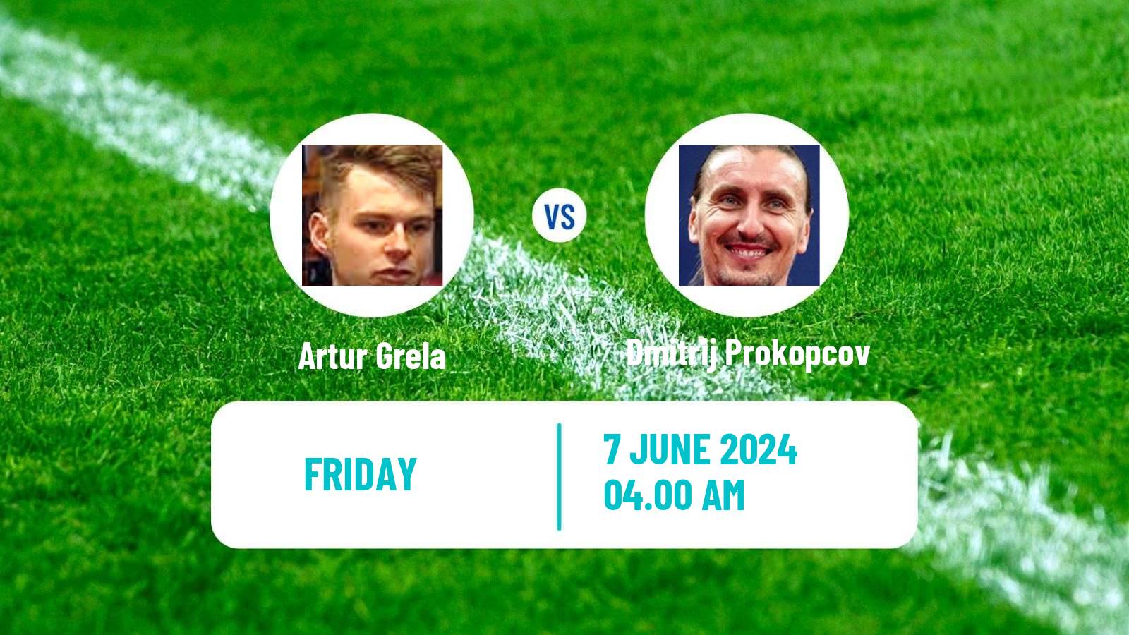 Table tennis Tt Star Series Men Artur Grela - Dmitrij Prokopcov