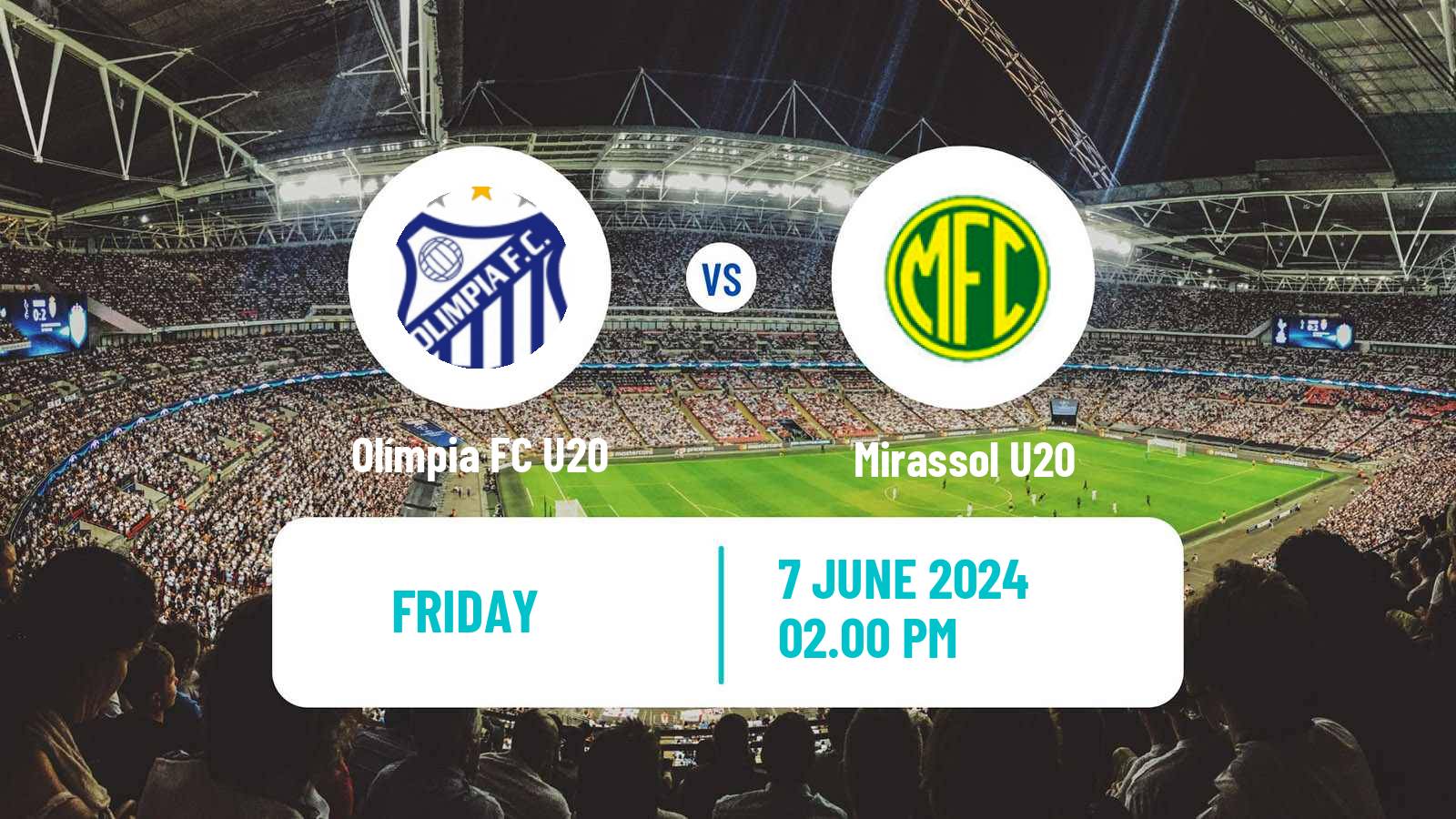Soccer Brazilian Paulista U20 Olímpia FC U20 - Mirassol U20