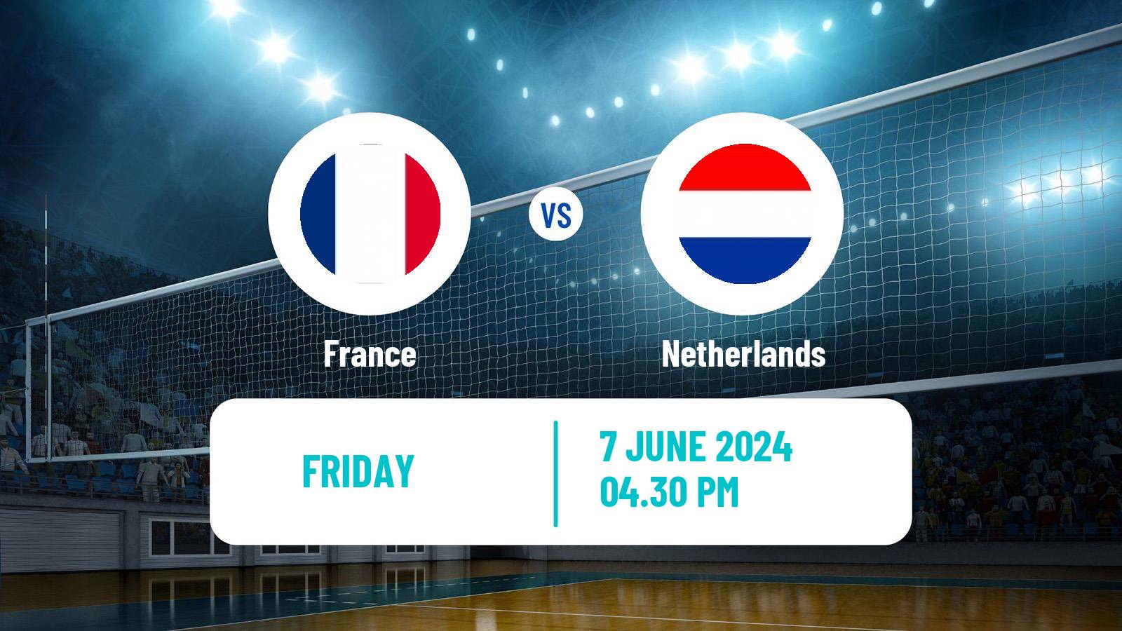 Volleyball Nations League Volleyball France - Netherlands