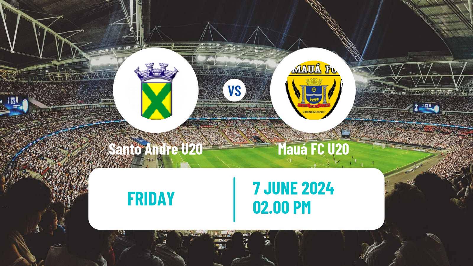 Soccer Brazilian Paulista U20 Santo Andre U20 - Mauá U20