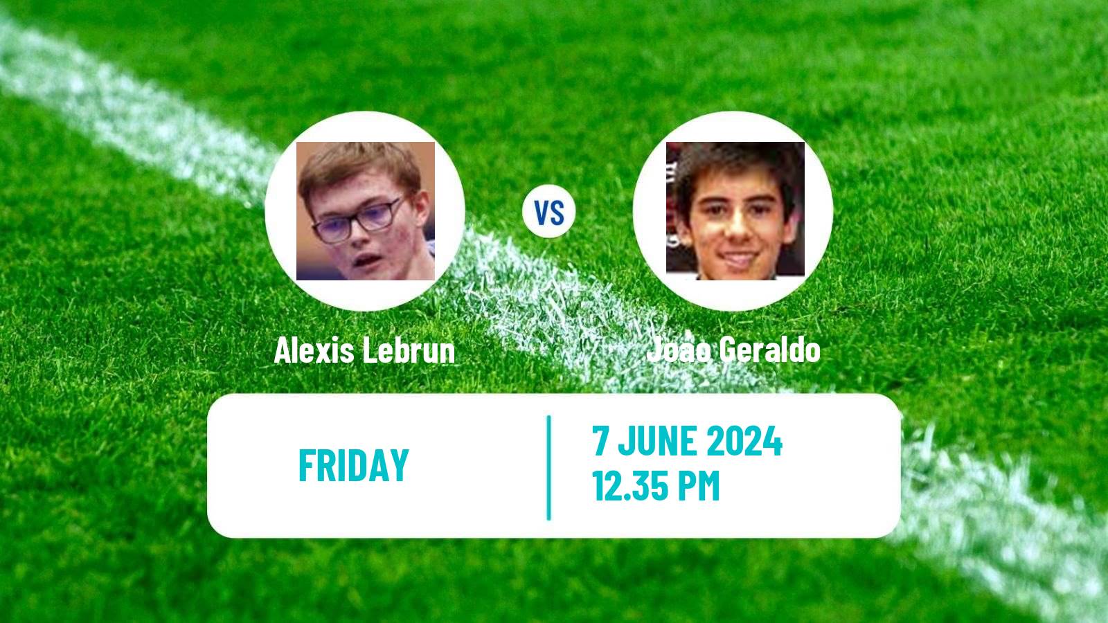 Table tennis Wtt Contender Zagreb Men Alexis Lebrun - Joao Geraldo