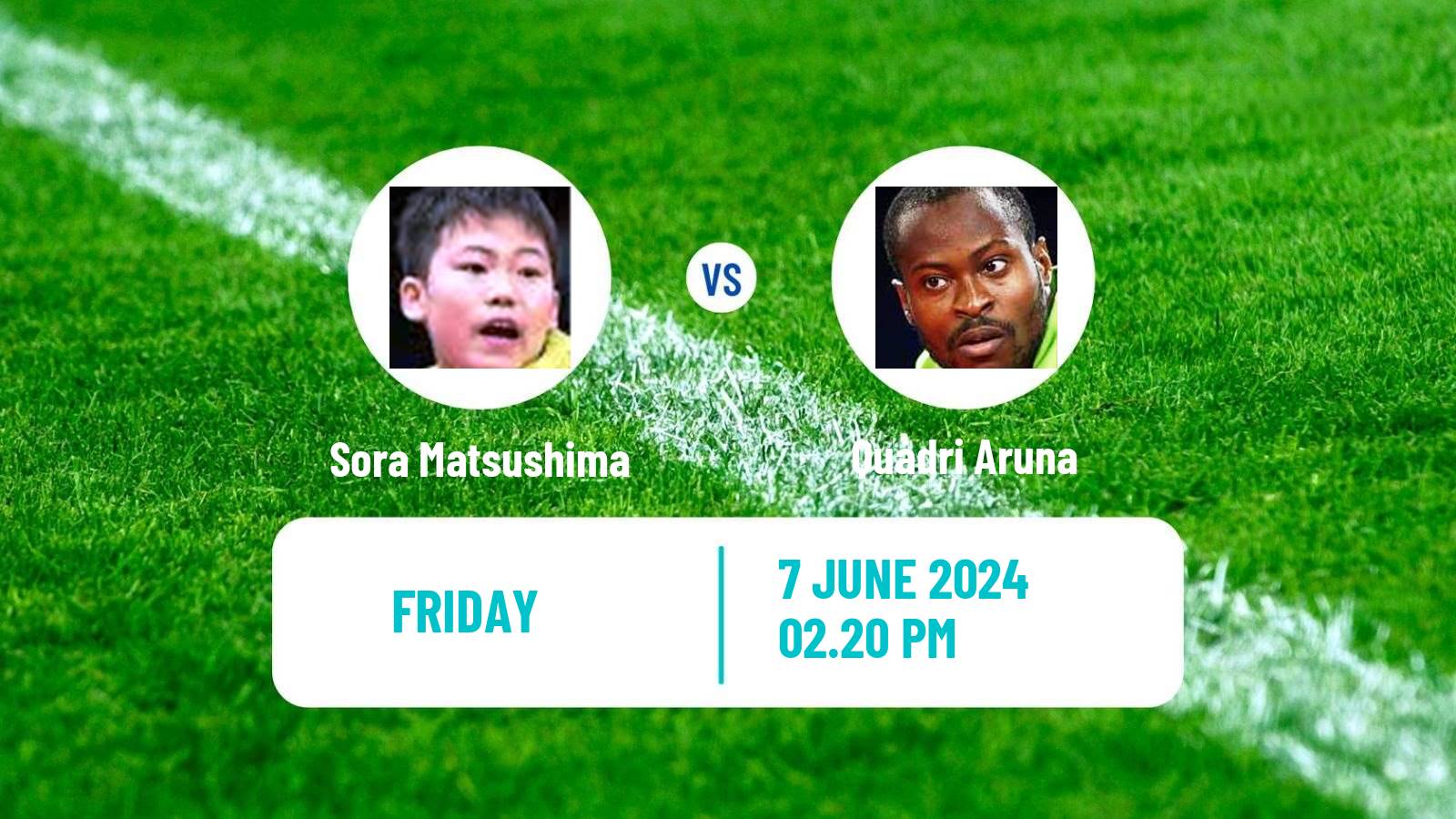 Table tennis Wtt Contender Zagreb Men Sora Matsushima - Quadri Aruna