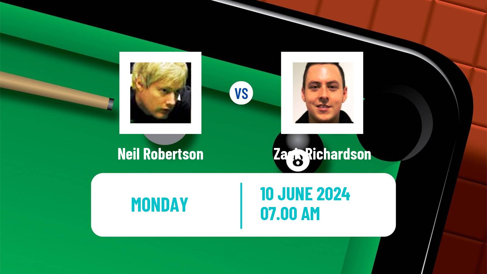 Snooker Championship League Neil Robertson - Zack Richardson