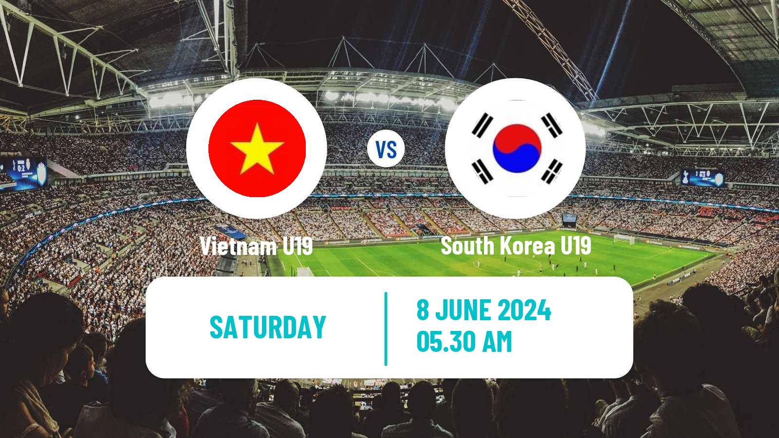 Soccer Friendly Vietnam U19 - South Korea U19
