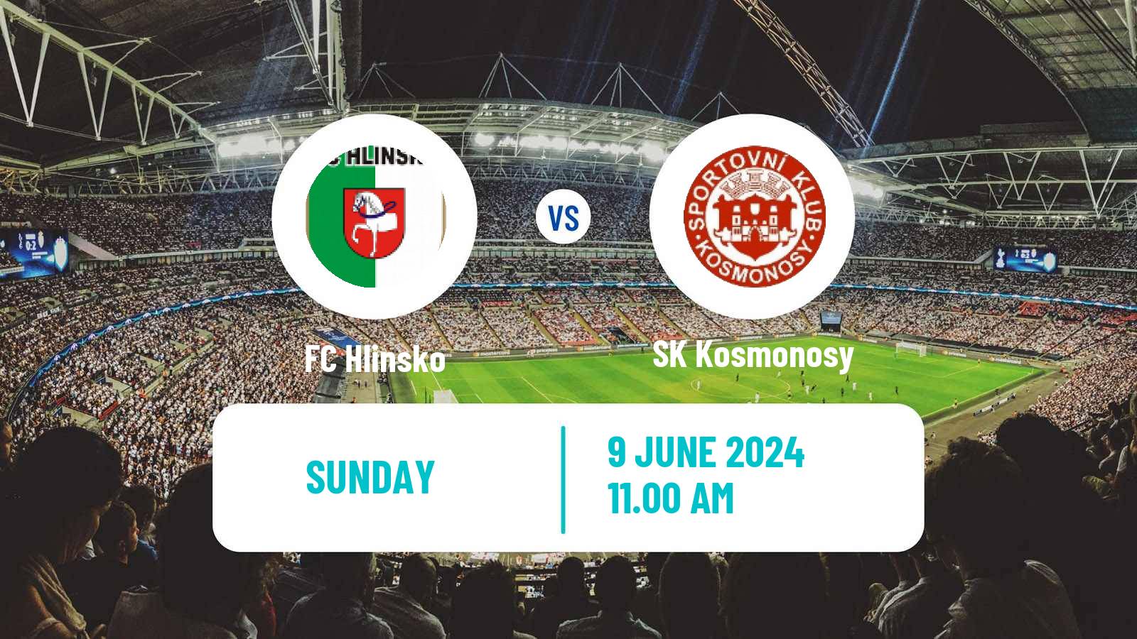 Soccer Czech Division C Hlinsko - Kosmonosy