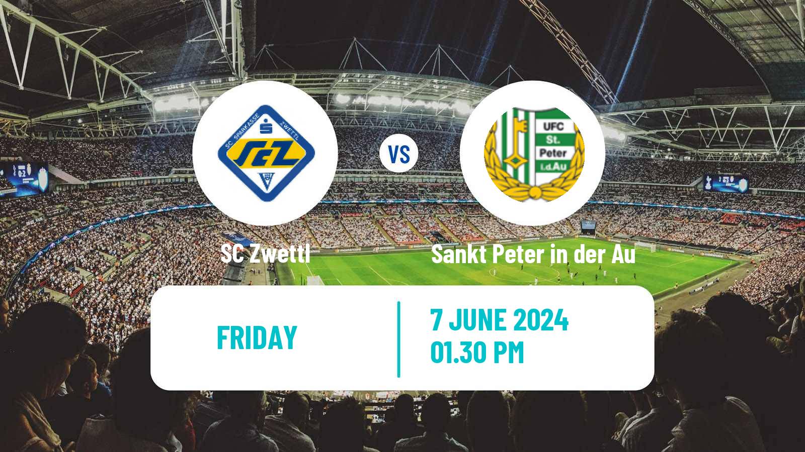 Soccer Austrian Landesliga Niederosterreich Zwettl - Sankt Peter in der Au