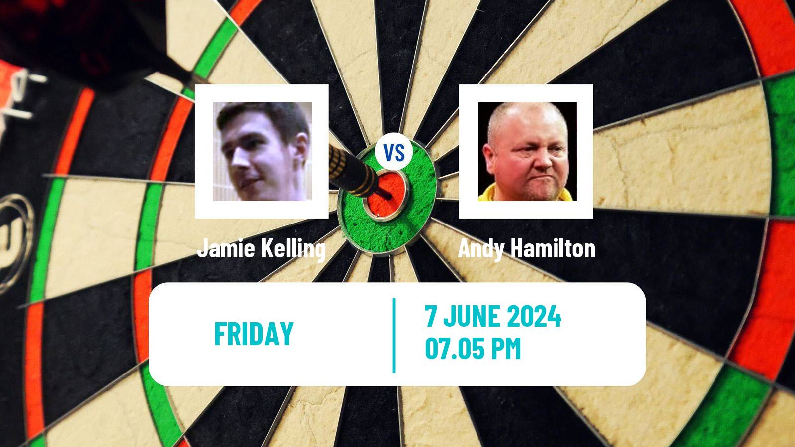 Darts Modus Super Series Jamie Kelling - Andy Hamilton