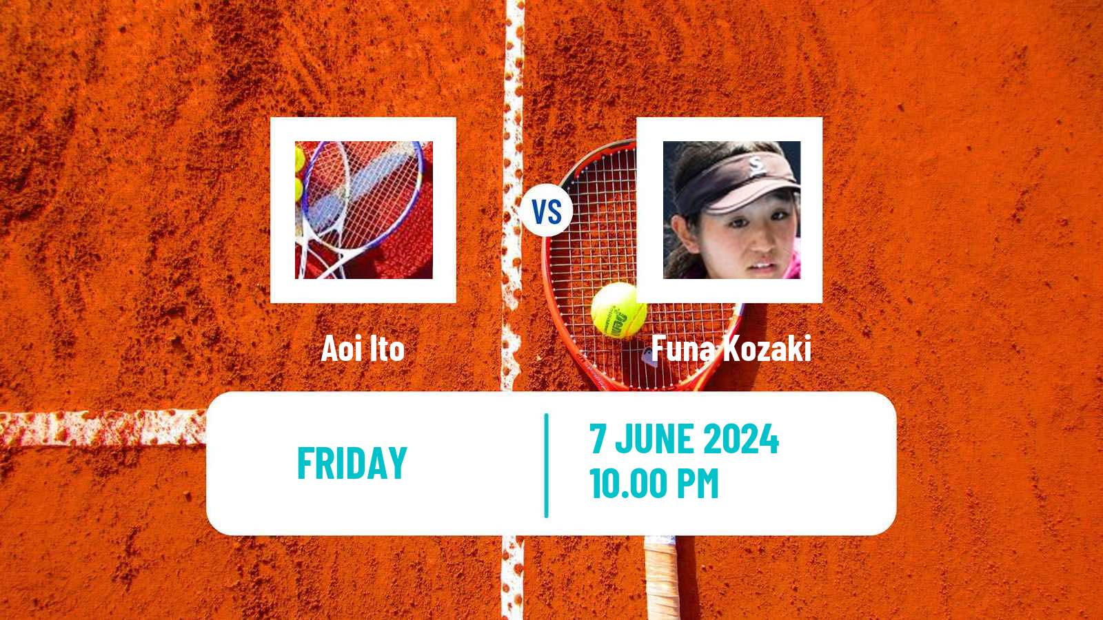 Tennis ITF W15 Kawaguchi Women Aoi Ito - Funa Kozaki