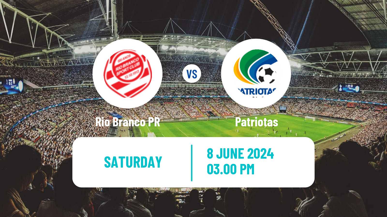 Soccer Brazilian Campeonato Paranaense 2 Rio Branco PR - Patriotas