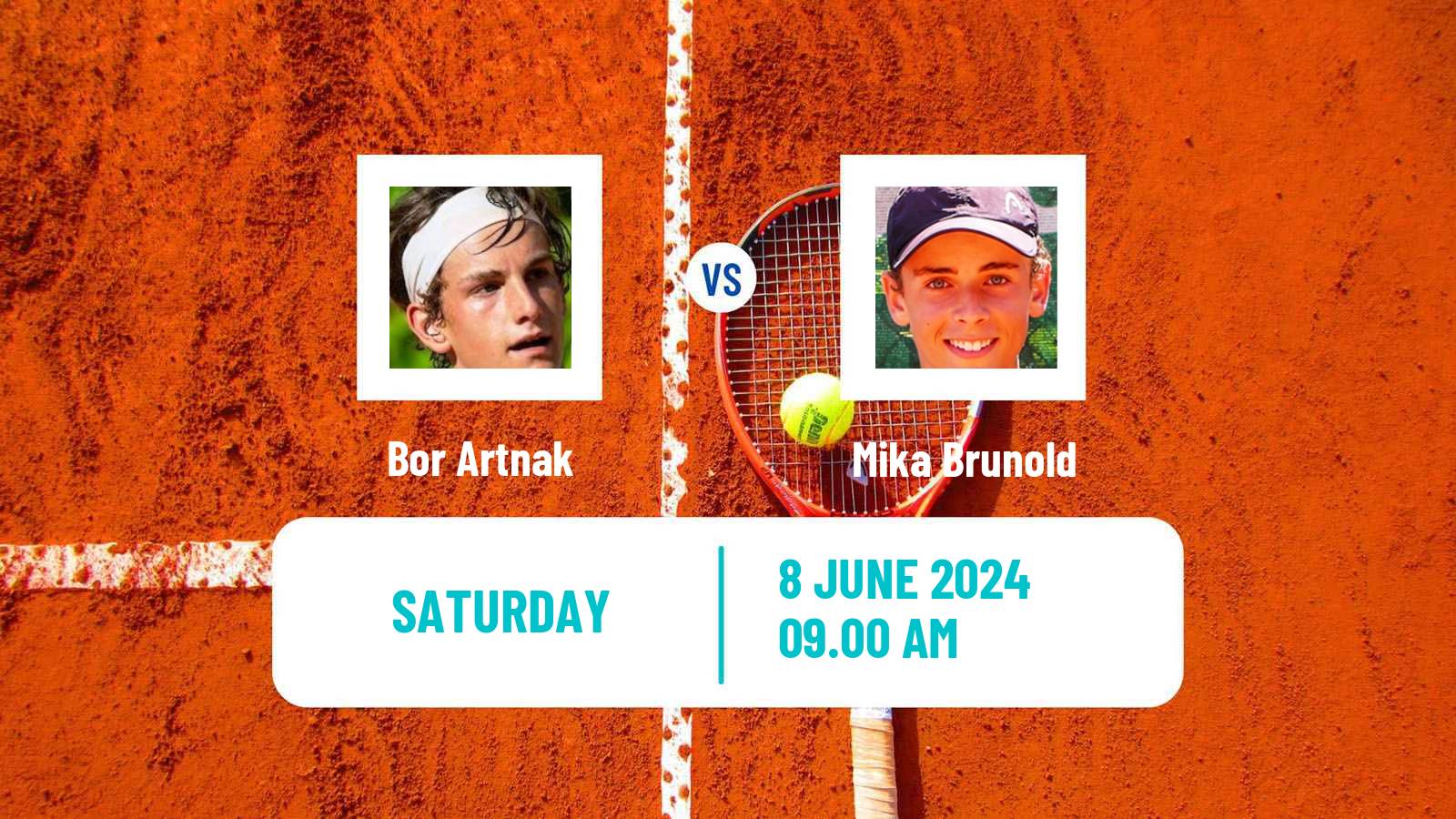 Tennis ITF M15 Hrastnik Men Bor Artnak - Mika Brunold