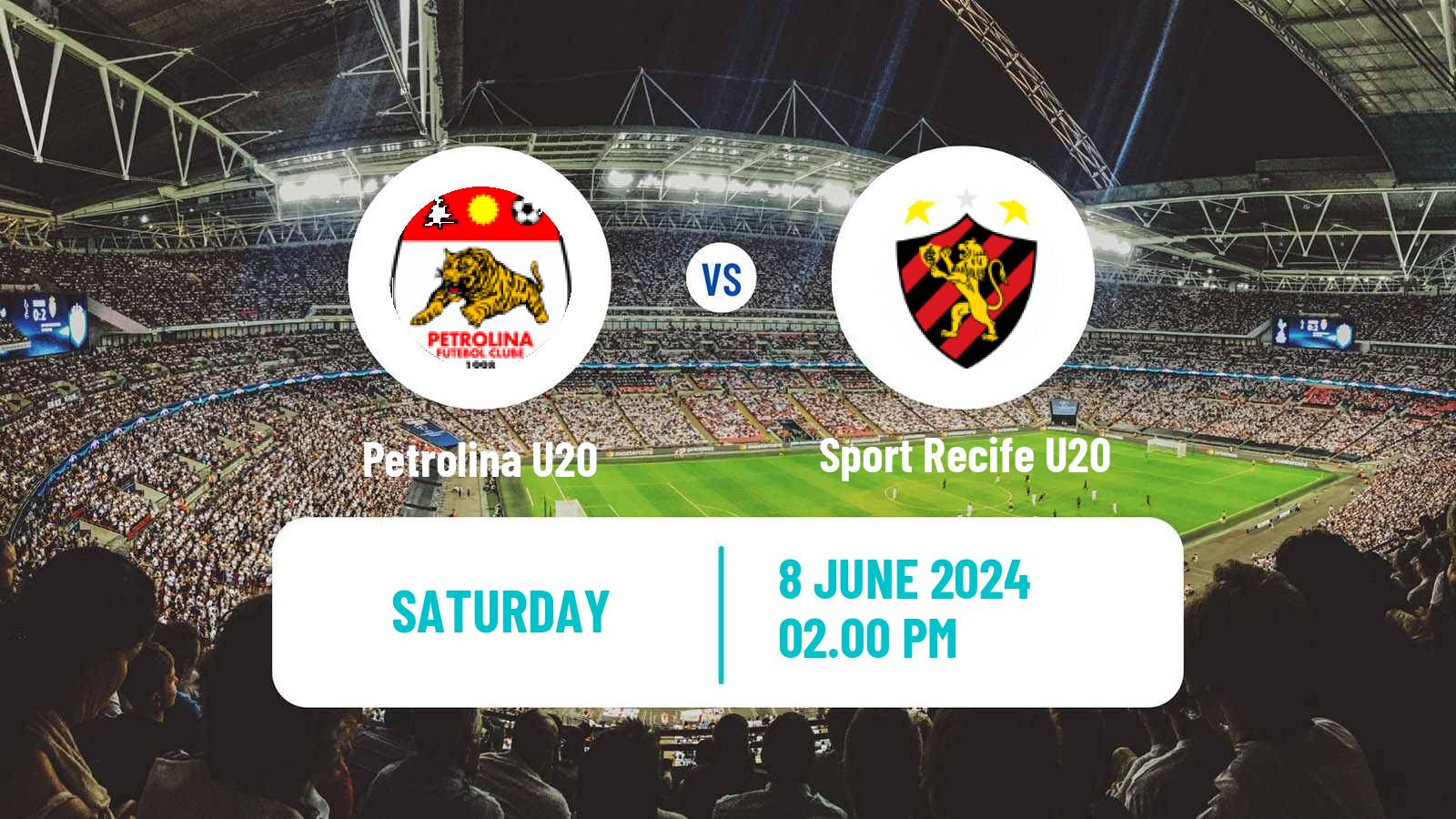Soccer Brazilian Pernambucano U20 Petrolina U20 - Sport Recife U20