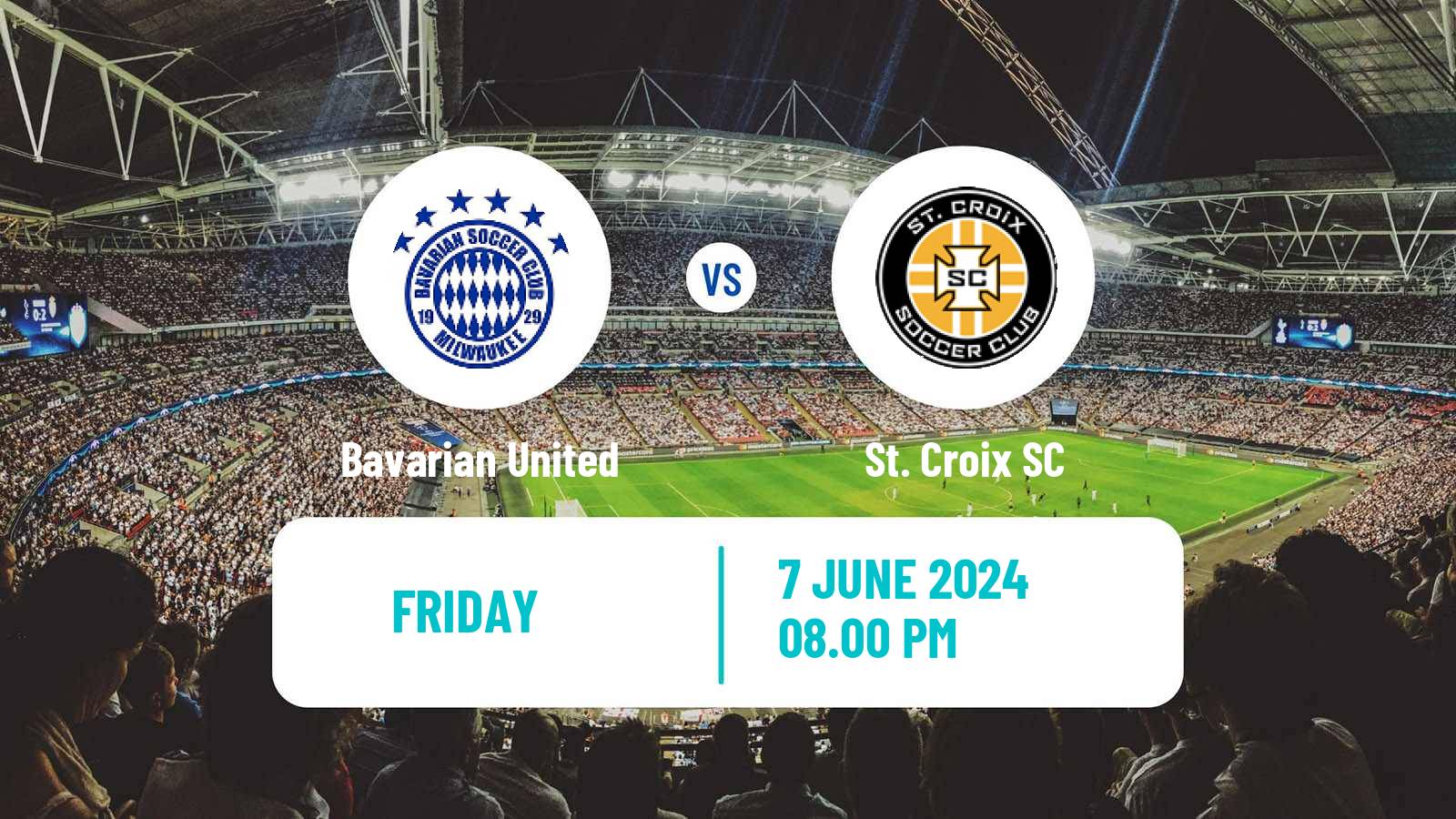 Soccer USL League Two Bavarian United - St. Croix