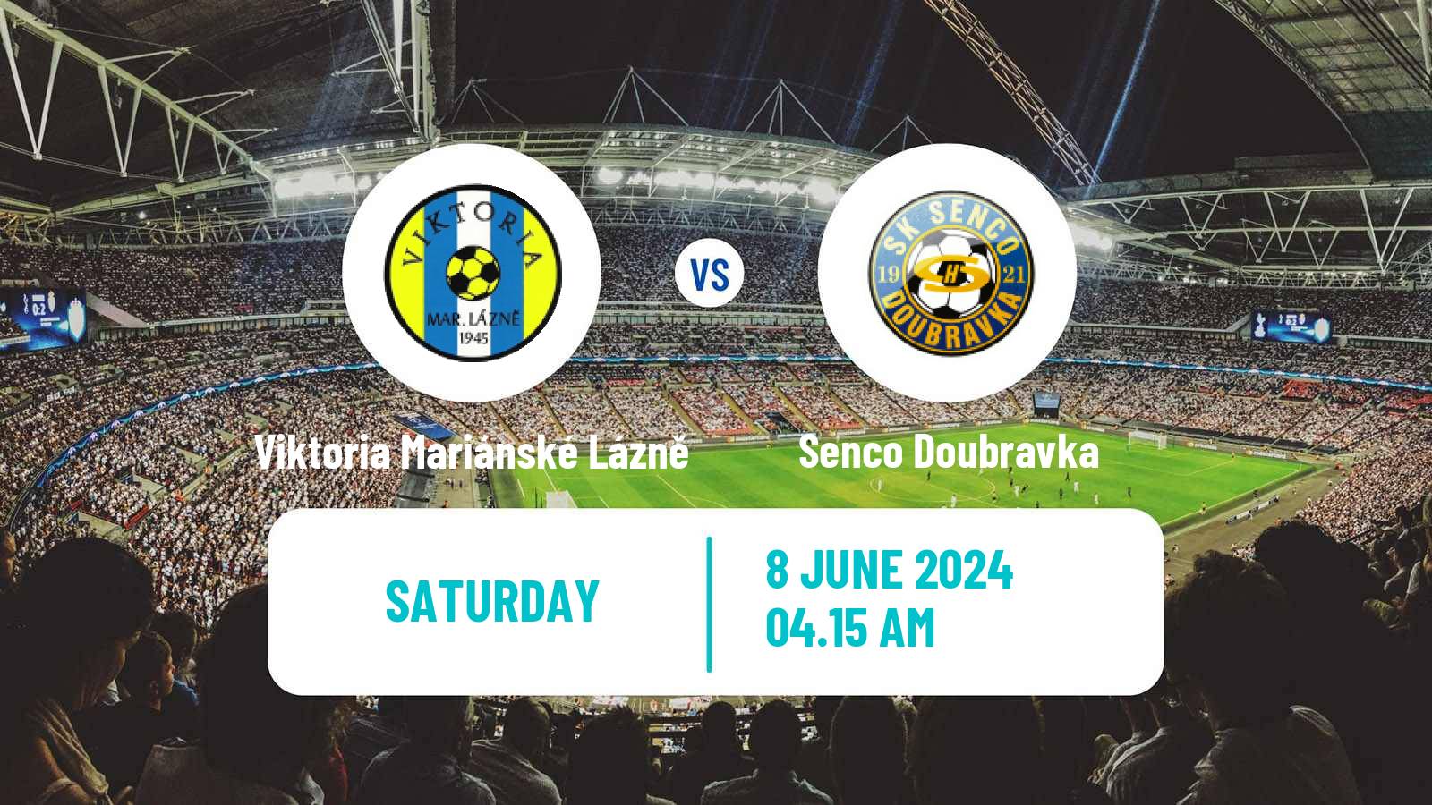 Soccer Czech Division A Viktoria Mariánské Lázně - Senco Doubravka