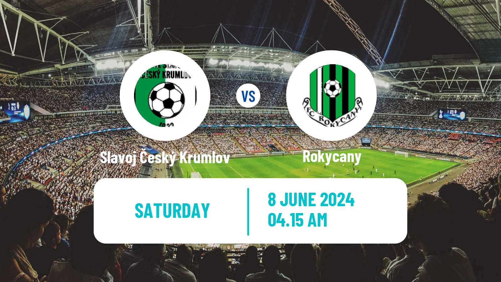 Soccer Czech Division A Slavoj Český Krumlov - Rokycany