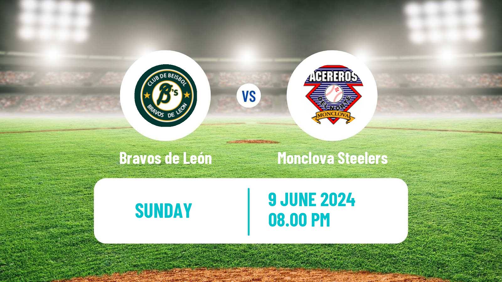 Baseball LMB Bravos de León - Monclova Steelers