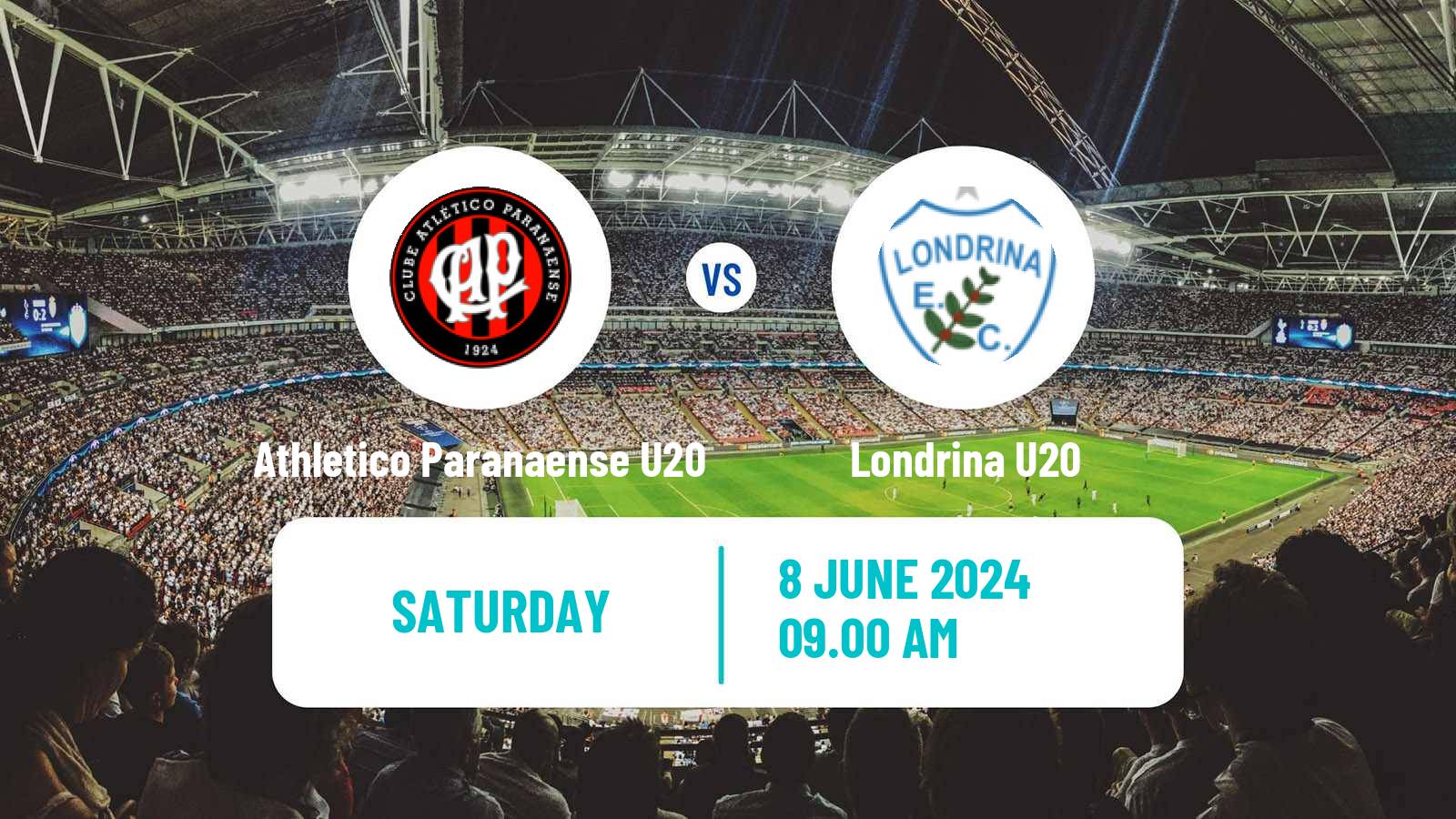 Soccer Brazilian Paranaense U20 Athletico Paranaense U20 - Londrina U20