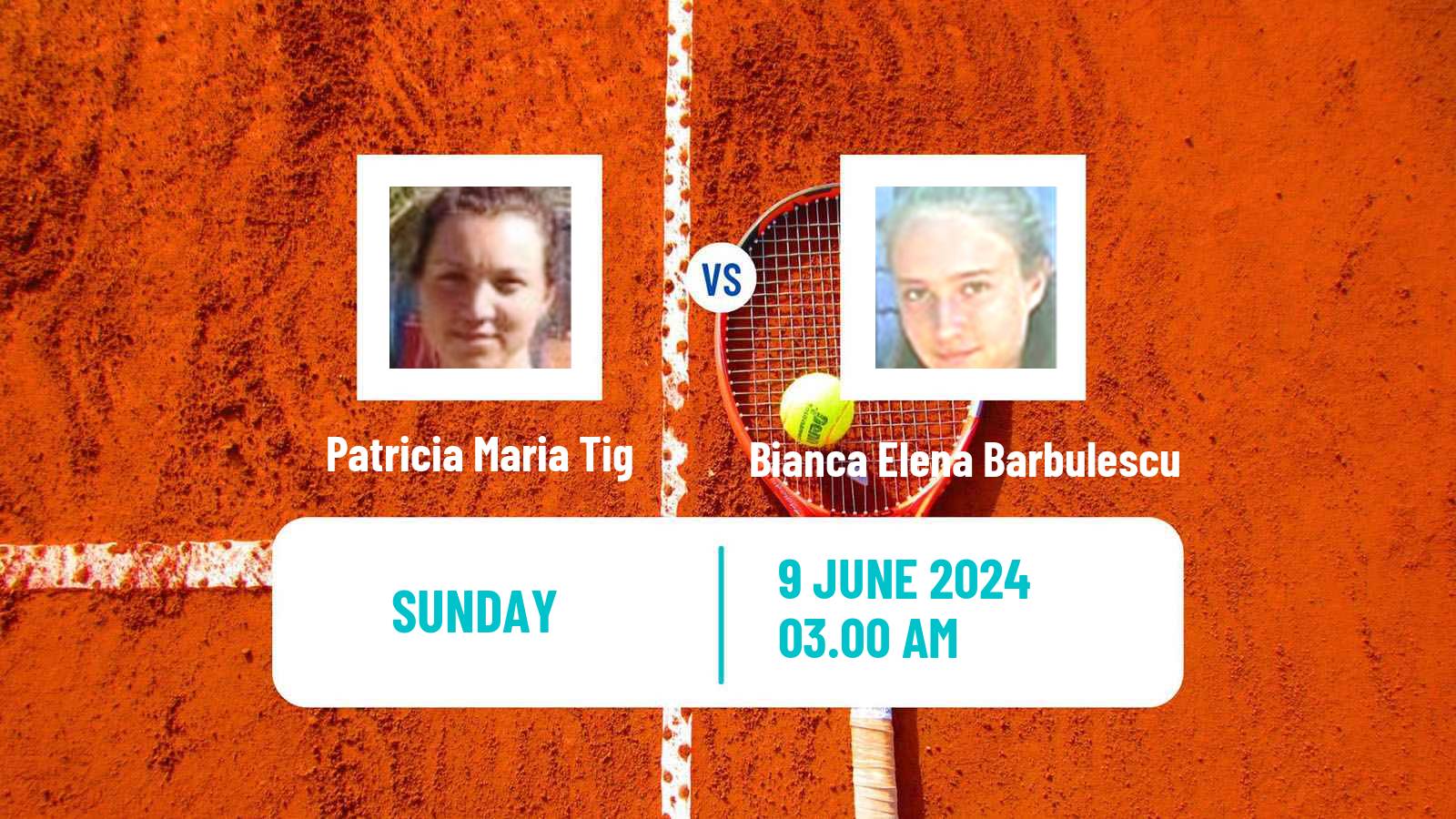 Tennis ITF W15 Focsani Women Patricia Maria Tig - Bianca Elena Barbulescu