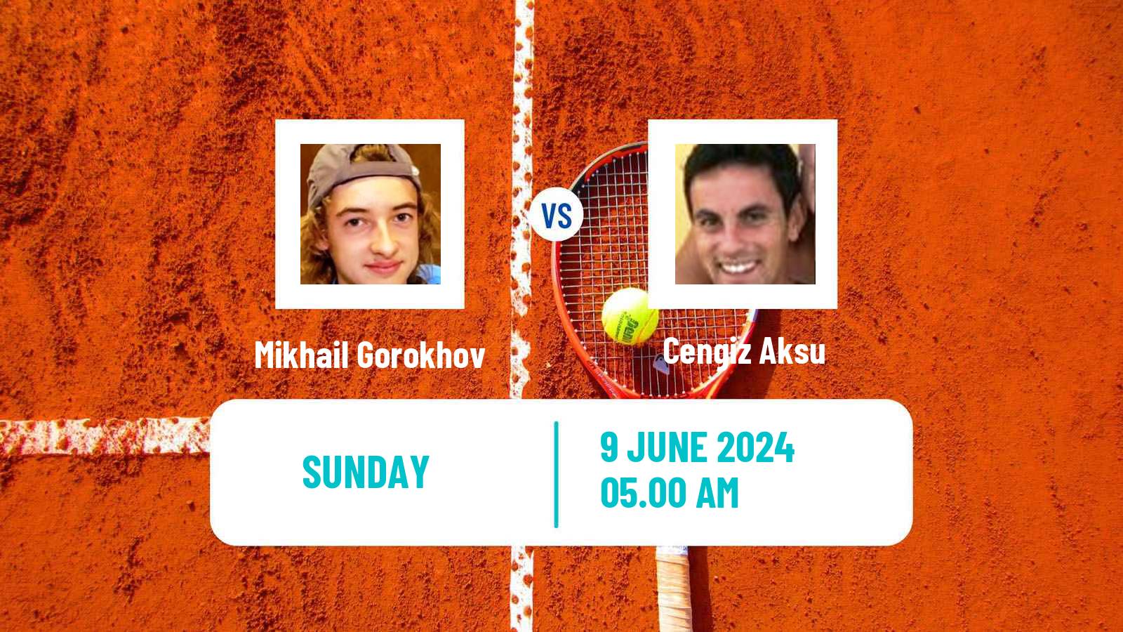 Tennis ITF M15 Monastir 23 Men Mikhail Gorokhov - Cengiz Aksu