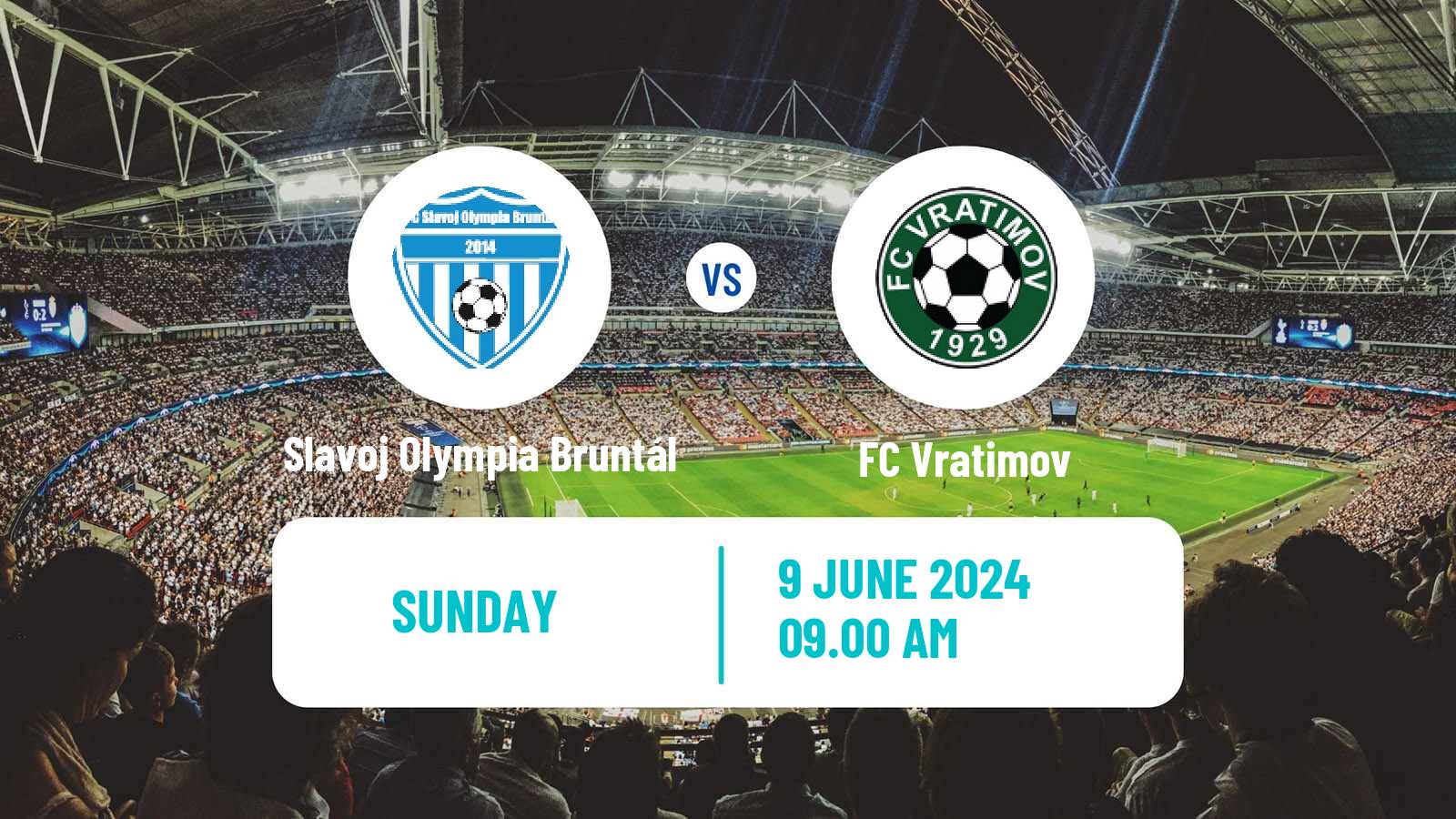 Football Czech Division F Slavoj Bruntál - Vratimov