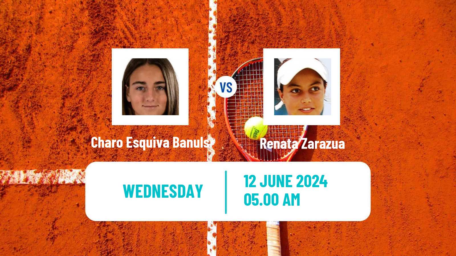 Tennis Valencia Challenger Women Charo Esquiva Banuls - Renata Zarazua