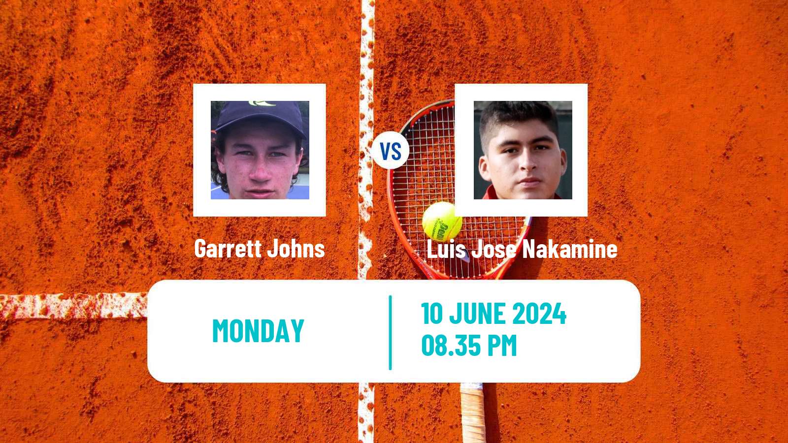 Tennis Lima Challenger Men Garrett Johns - Luis Jose Nakamine