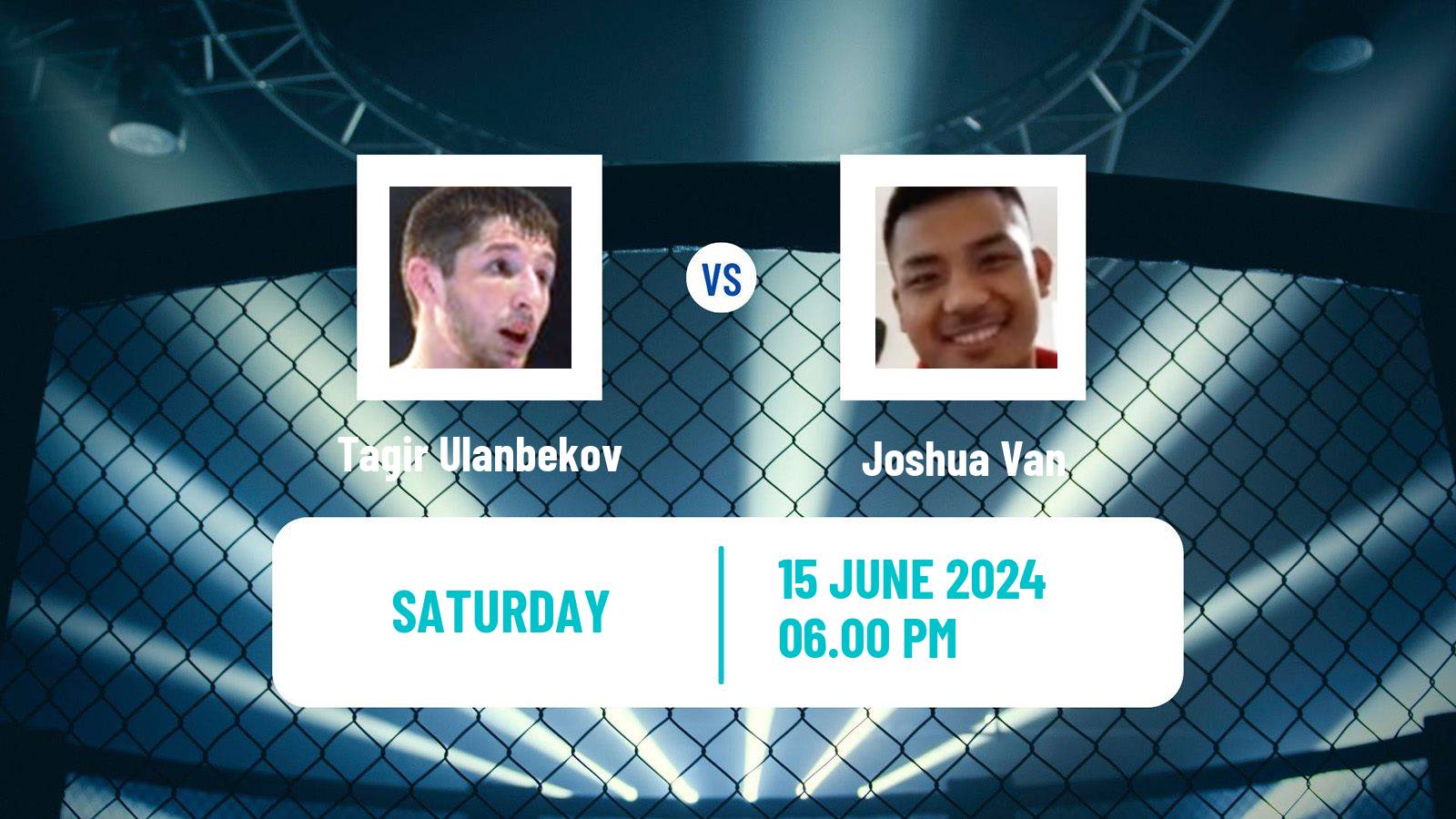 MMA Flyweight UFC Men Tagir Ulanbekov - Joshua Van