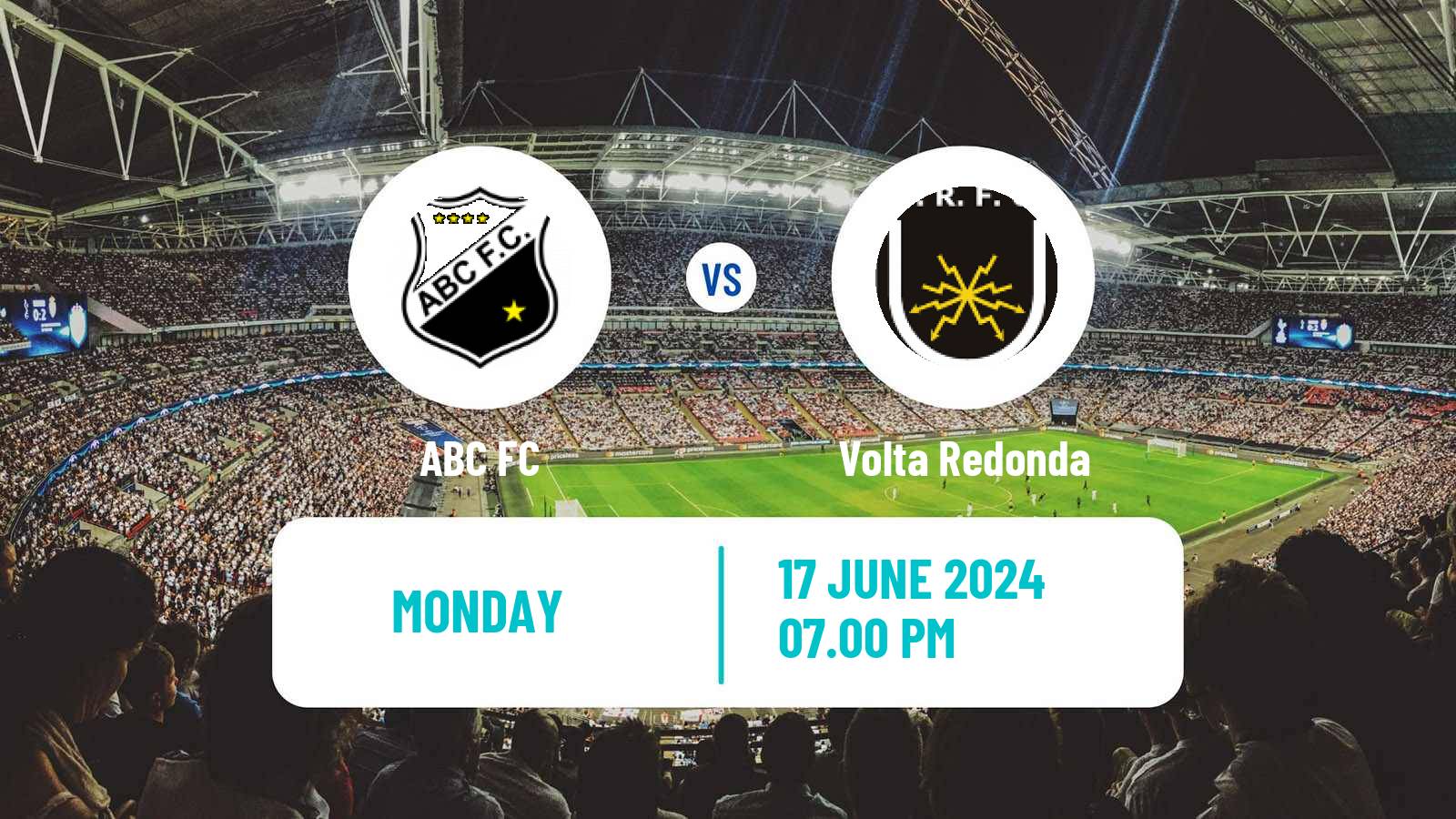 Soccer Brazilian Serie C ABC - Volta Redonda