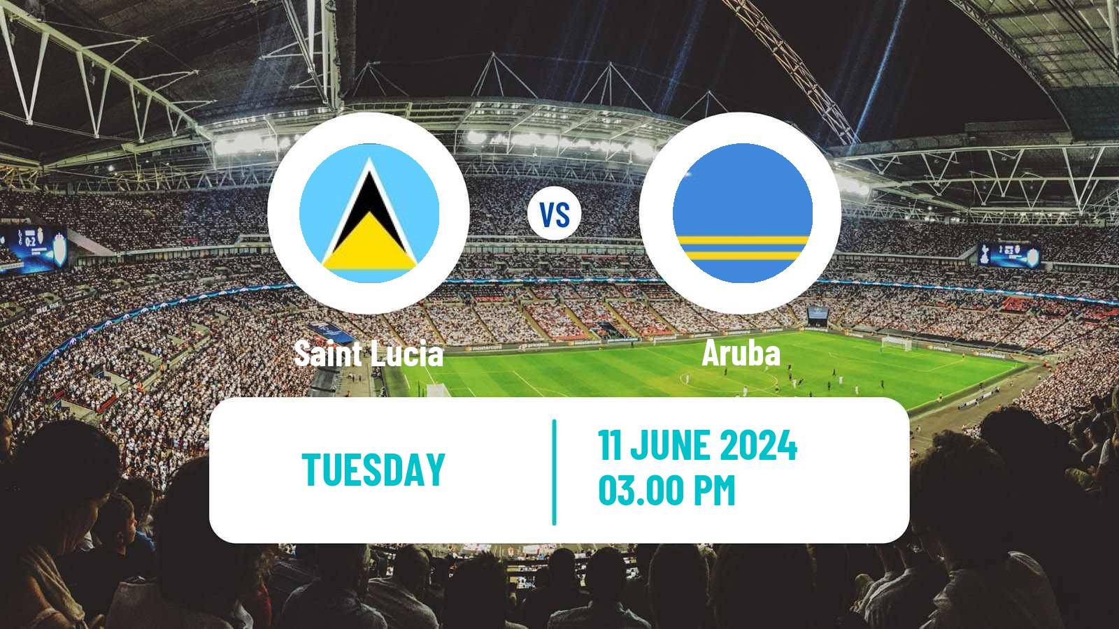 Soccer FIFA World Cup Saint Lucia - Aruba