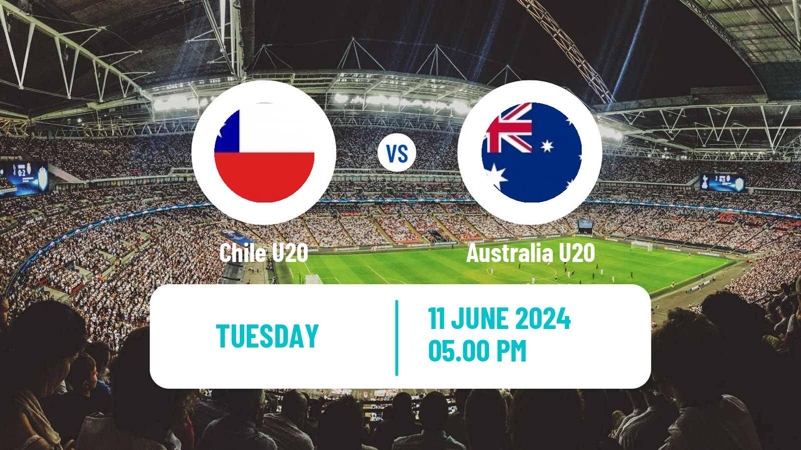Soccer Friendly Chile U20 - Australia U20