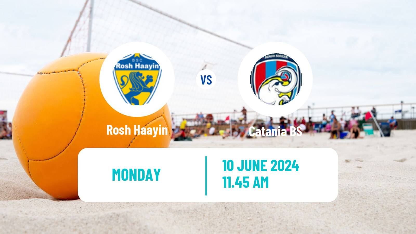Beach soccer Euro Winners Cup Rosh Haayin - Catania BS