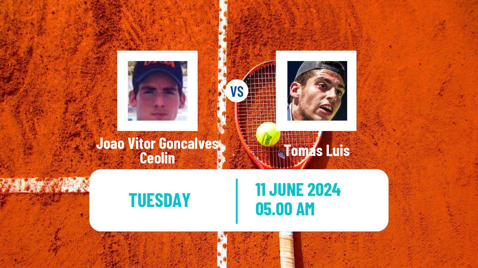 Tennis ITF M25 Elvas Men Joao Vitor Goncalves Ceolin - Tomas Luis