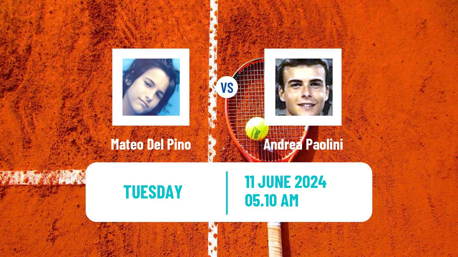 Tennis ITF M15 Chieti Men Mateo Del Pino - Andrea Paolini