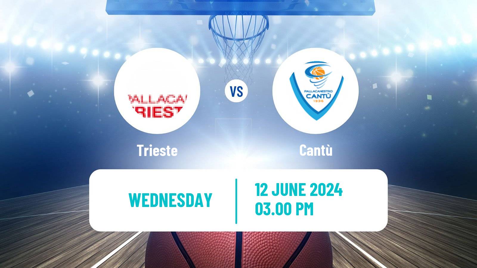Basketball Italian Serie A2 Basketball Trieste - Cantù