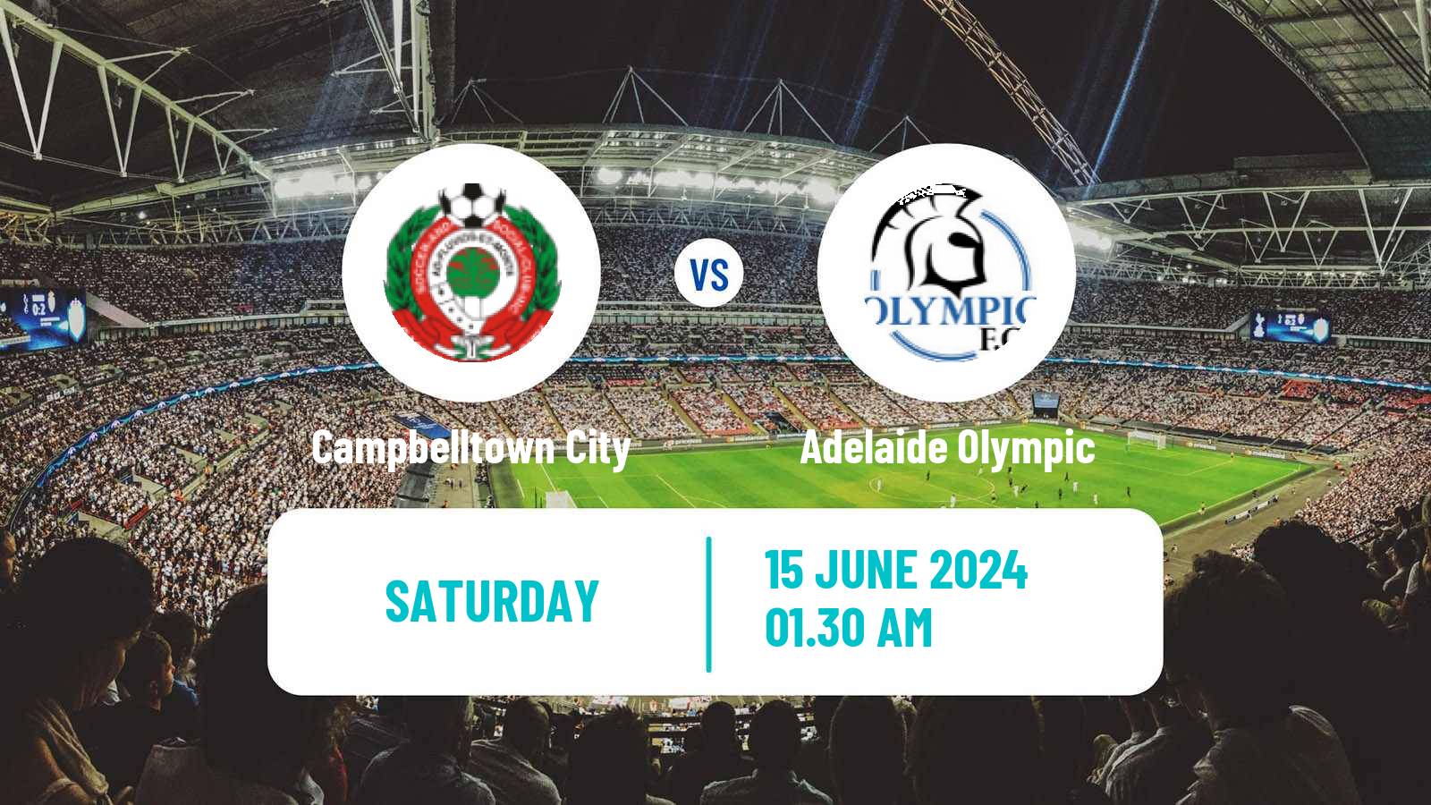 Soccer Australian NPL South Australian Campbelltown City - Adelaide Olympic