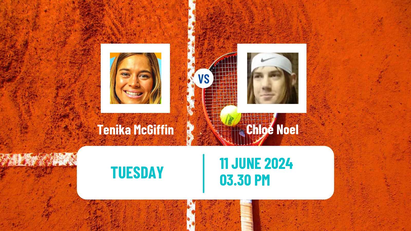 Tennis ITF W15 San Diego Ca 3 Women Tenika McGiffin - Chloe Noel