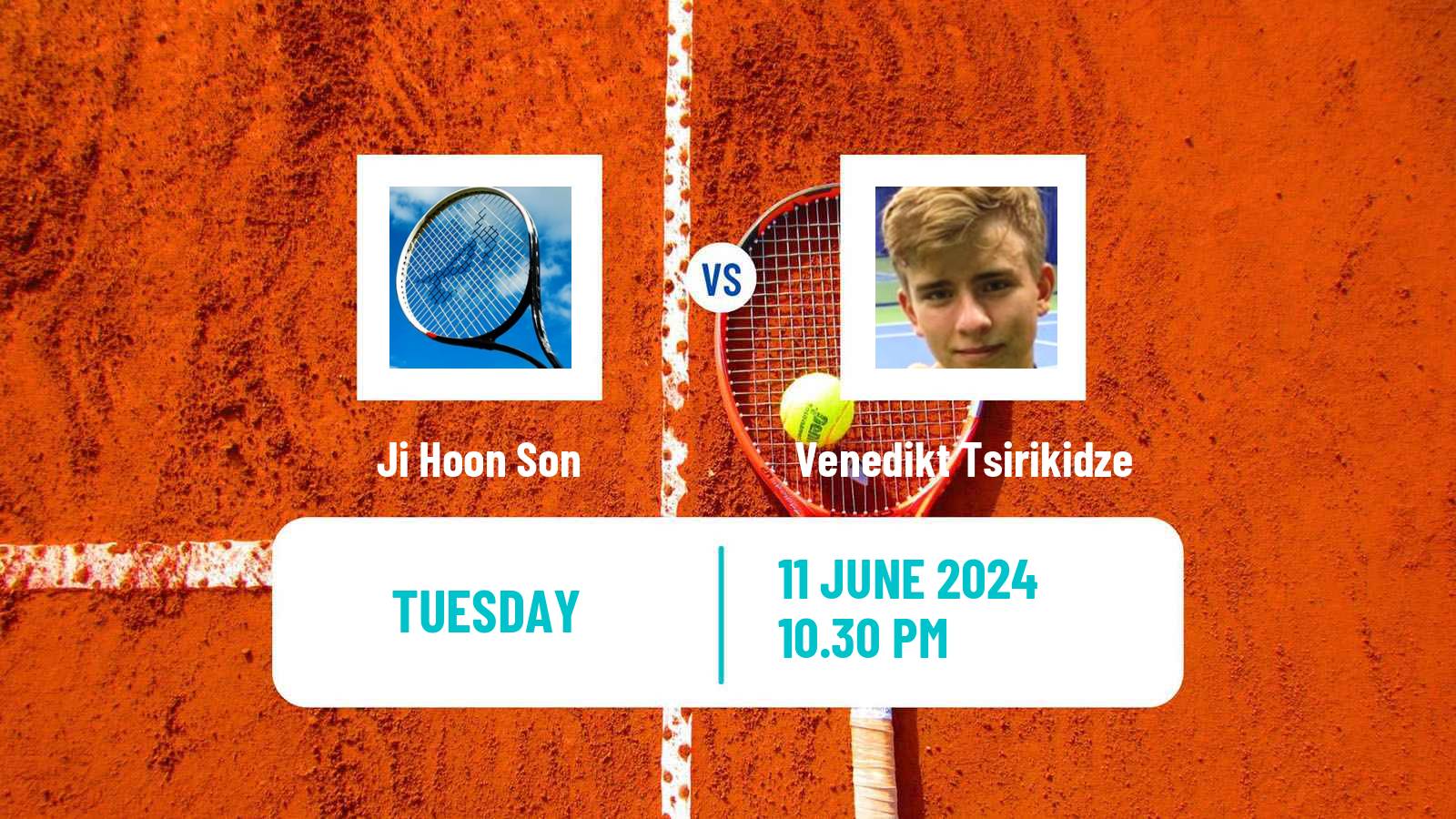 Tennis ITF M15 Anseong Men Ji Hoon Son - Venedikt Tsirikidze