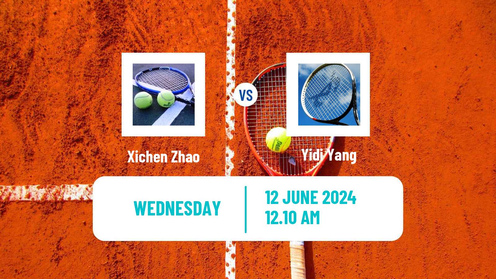 Tennis ITF W50 Taizhou Women Xichen Zhao - Yidi Yang