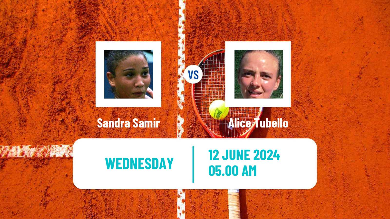 Tennis ITF W35 Gdansk Women Sandra Samir - Alice Tubello