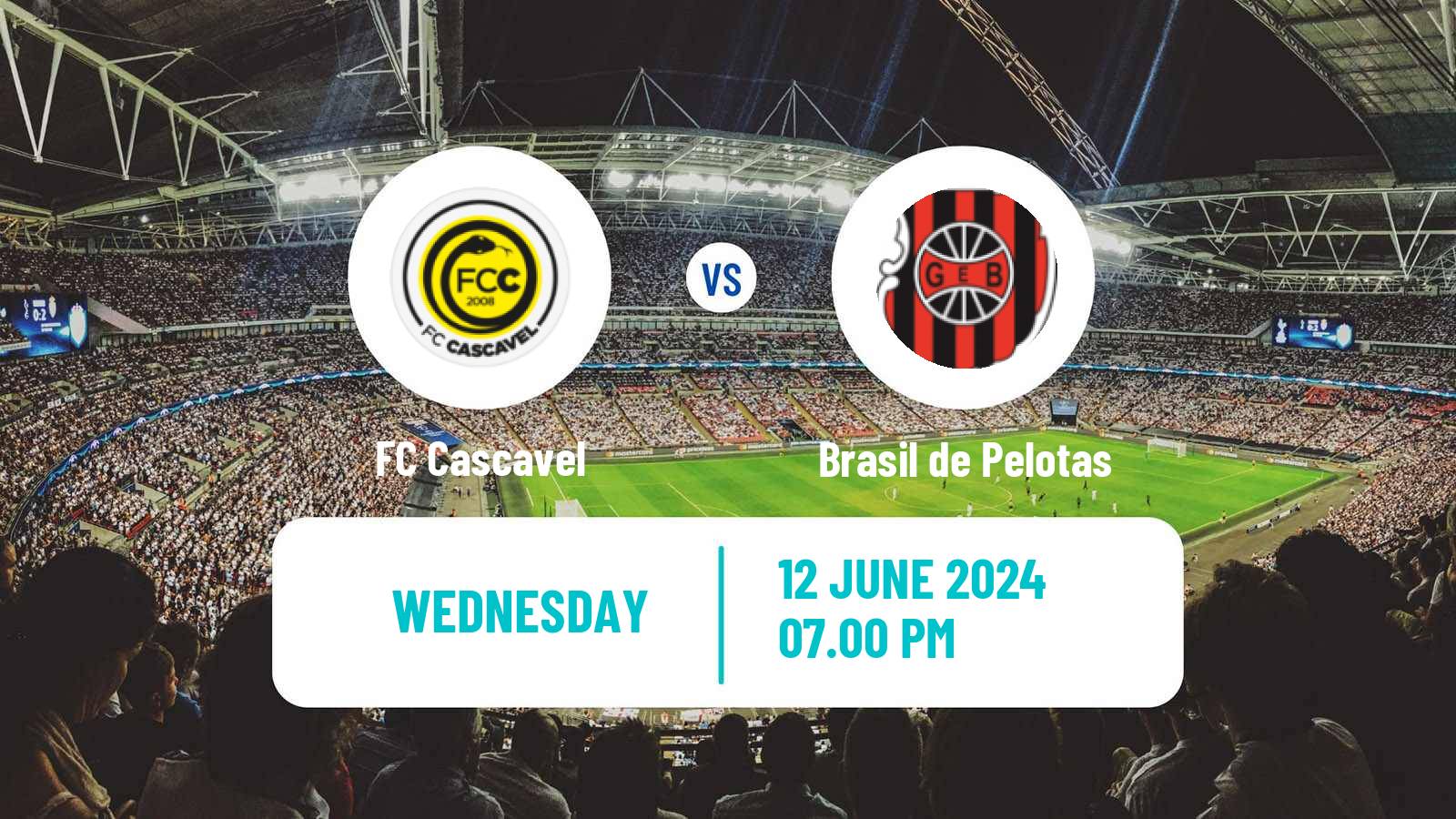 Soccer Brazilian Serie D FC Cascavel - Brasil de Pelotas