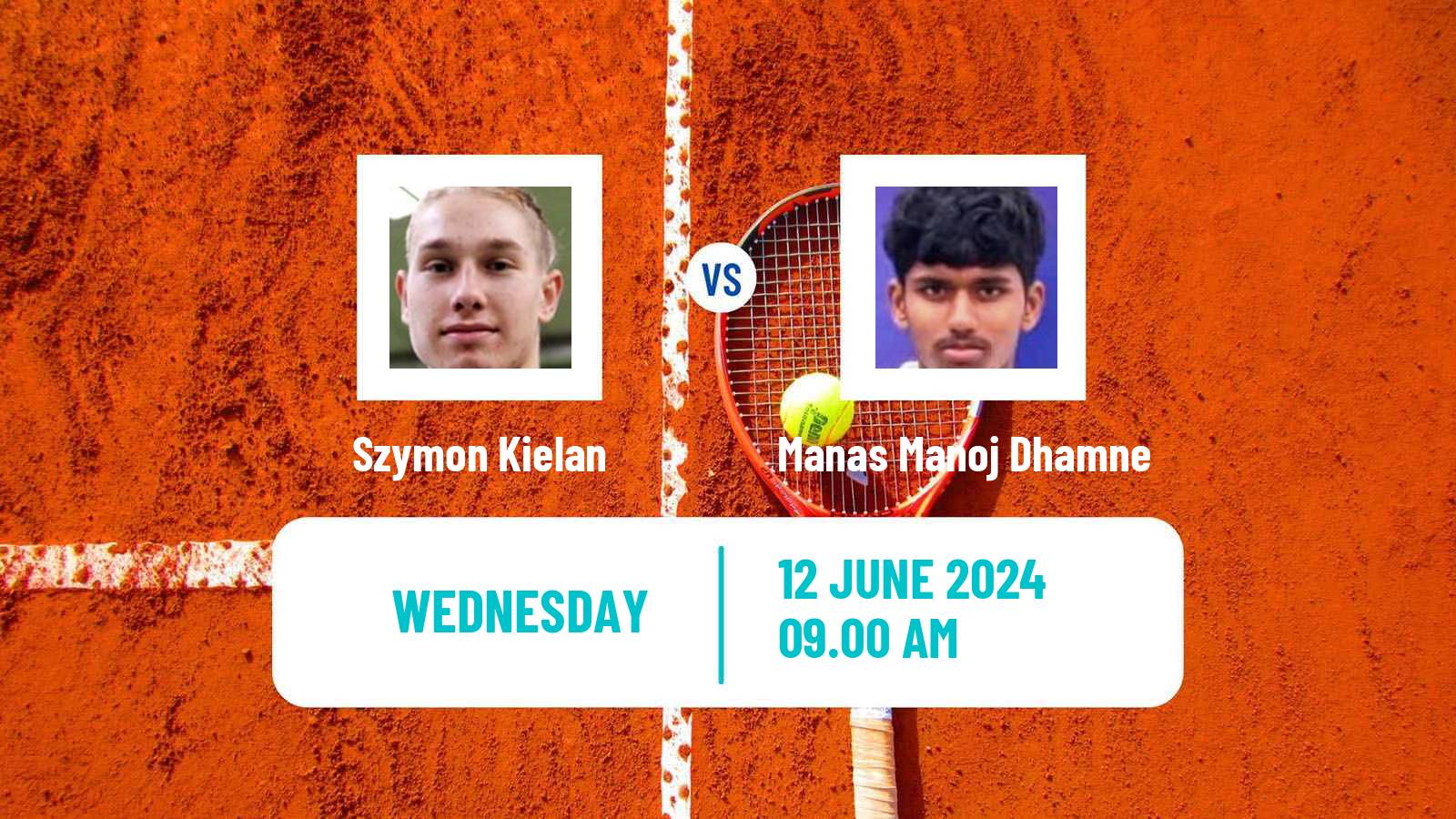 Tennis ITF M15 Koszalin Men Szymon Kielan - Manas Manoj Dhamne
